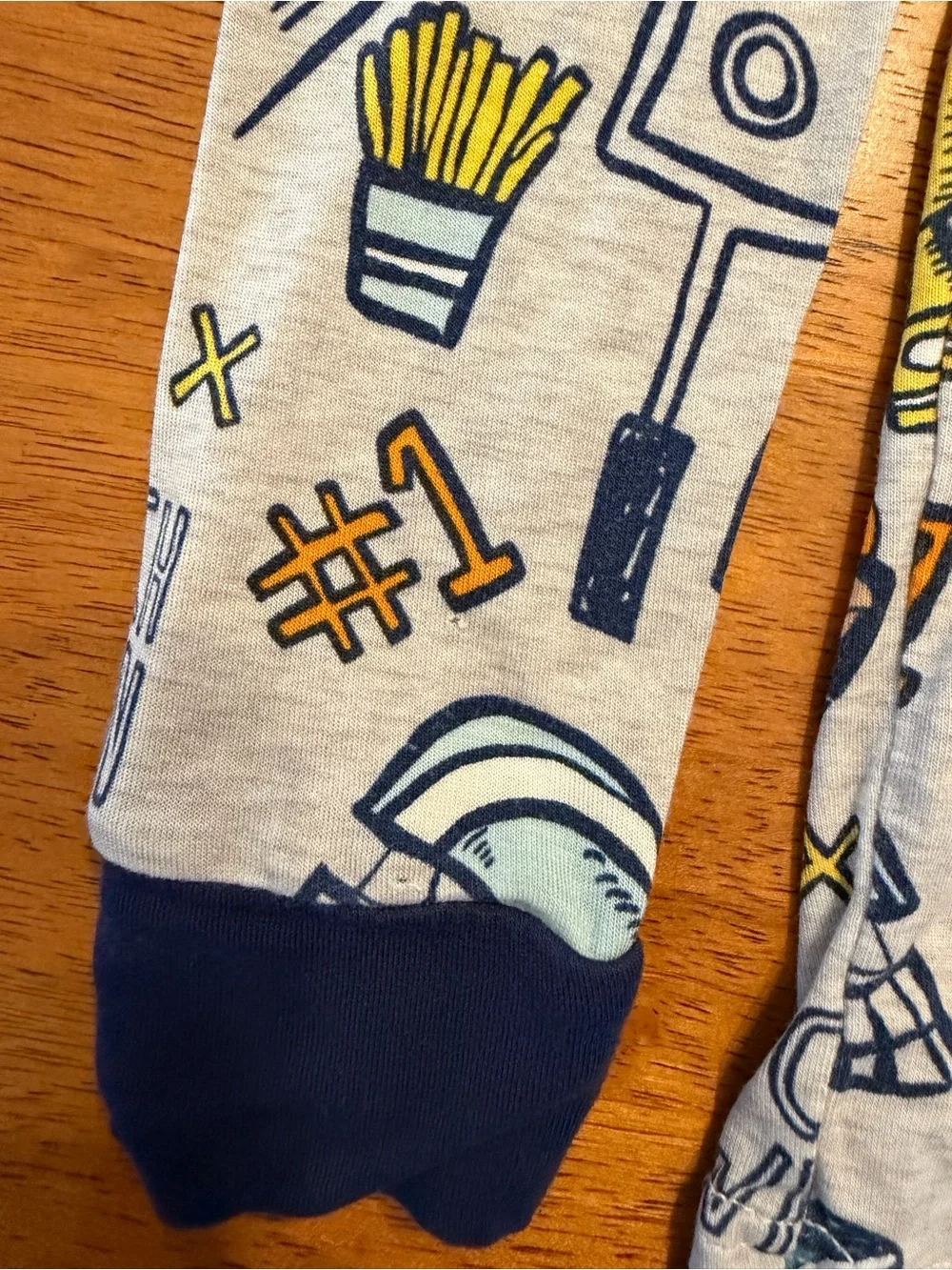 Little Sleepies LS 5/6 Game Day Football Bamboo long Sleeve Pajamas